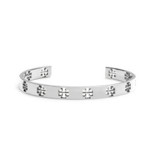 Tory Burch Pierced T Logo Bracelet